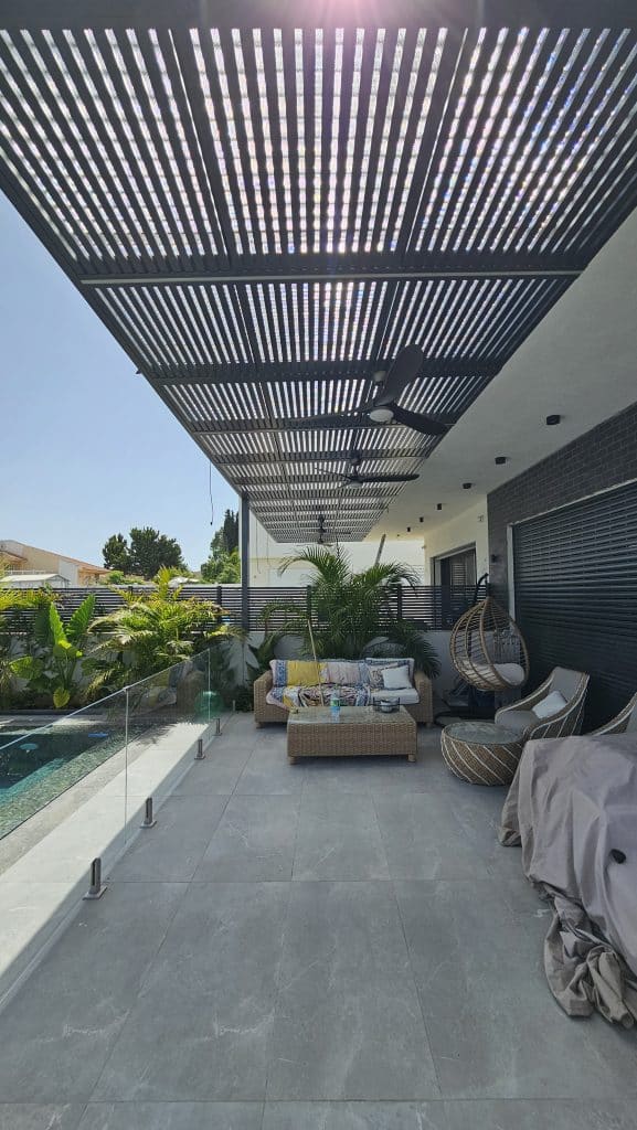 בניית פרגולות בעכו