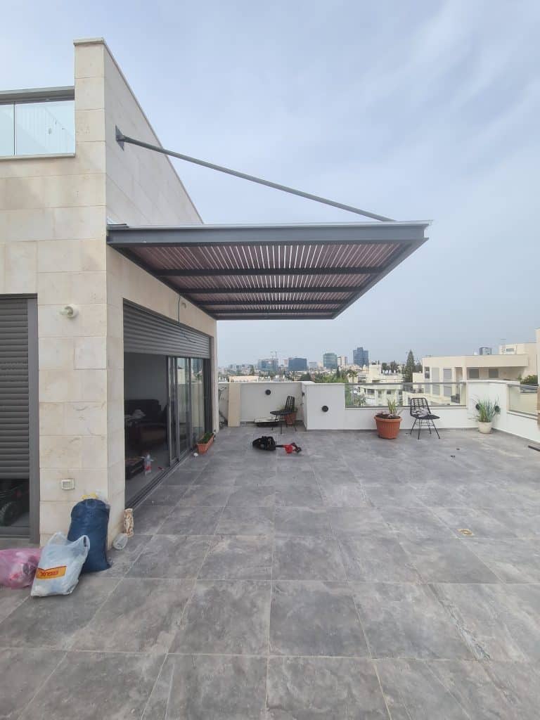 בניית פרגולות בצפת