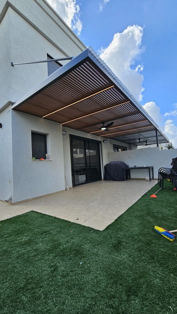 בניית פרגולות בשפרעם