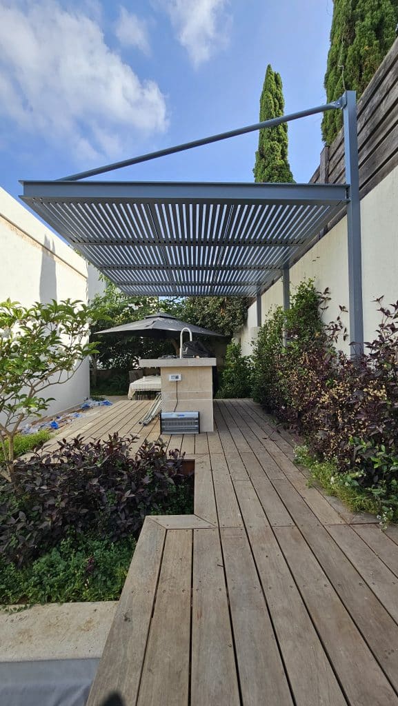 פרגולות אלומיניום בגבעת שמואל