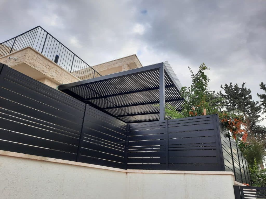 פרגולות אלומיניום בגבעתיים