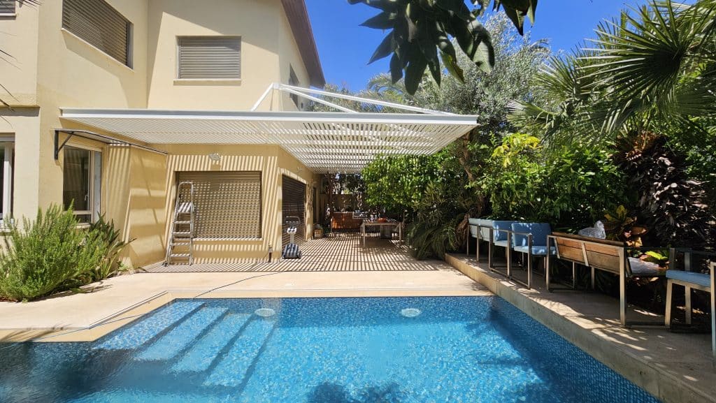 פרגולות אלומיניום בחיפה