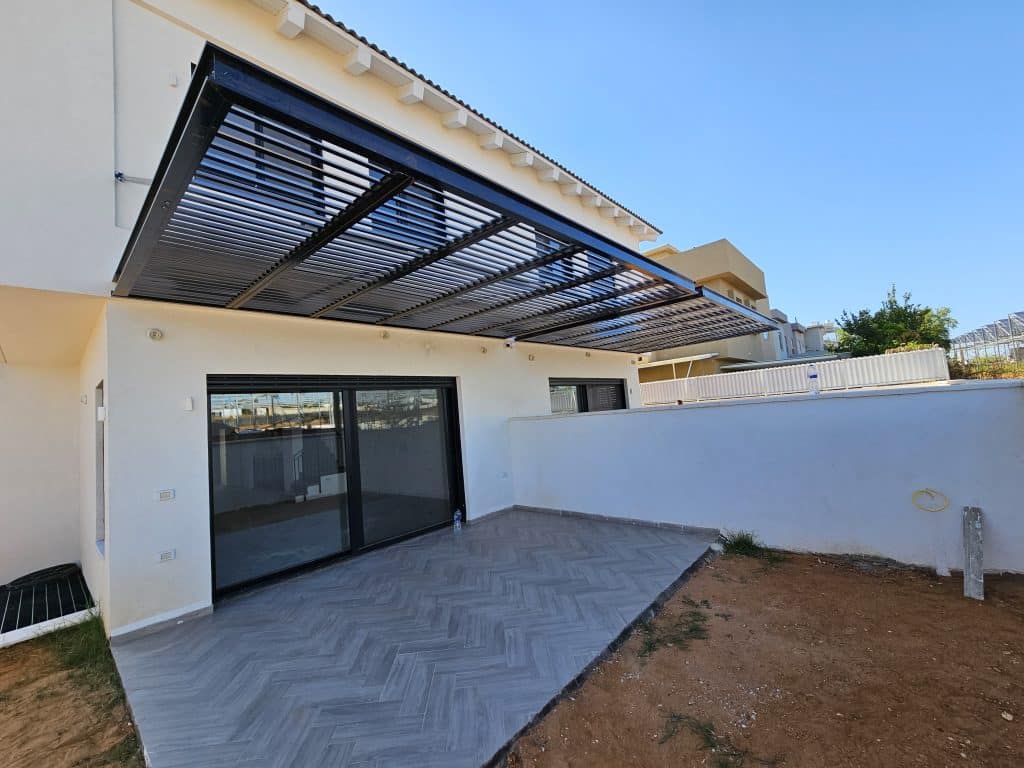 בניית פרגולות בכפר יונה